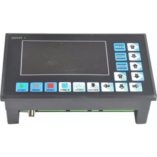 DDCSV2.1 Engraving machine CNC 4 axis CNC system step servo replace NC Studio MACH3 offline controller