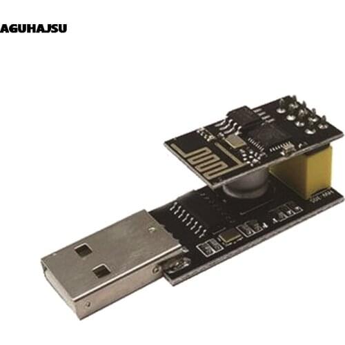 ESP01 Programmer Adapter UART GPIO0 ESP-01 Adaptater ESP8266 CH340G USB to ESP8266 Serial Wireless Wifi Developent Board Module