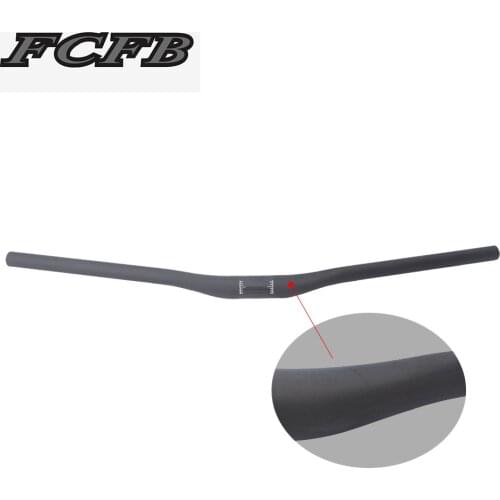 2017 FCFB no logo ud mountain carbon handlebar cycling parts 31.8*600/620/640/660/680/700mm super light handlebar