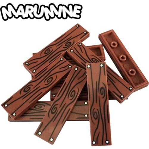 Marumine 1x4 Tile Plate Blocks 80PCS Board Floor 10638 MOC Classic Building Bricks Toys City Parts 10638 Compatible Major Brands