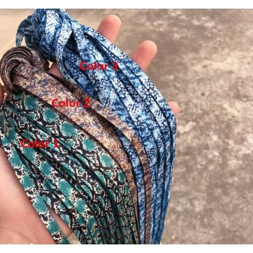 Fashion Snake/ Lightning/Rainbow New Printing Flat Shoelace 120cm Sneakers Shoelace