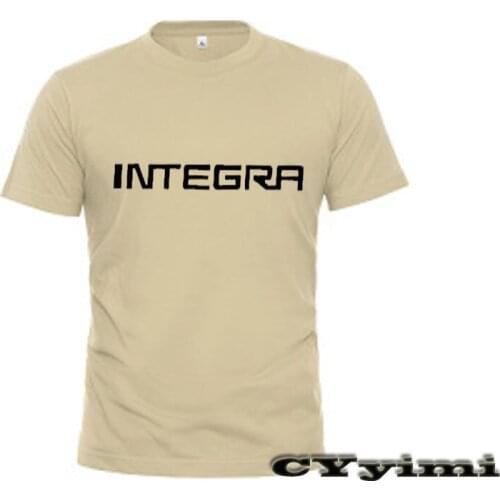 For Honda Integra 750 DCT Integra750 T Shirt Men New LOGO T-shirt 100% Cotton Summer Short Sleeve Round Neck Tees Male