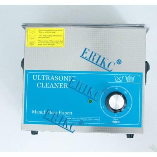ERIKC Diesel Injector Cleaning Machine 110V, 3L Fuel Injection Ultrasonic Cleaning System Tool E1024047