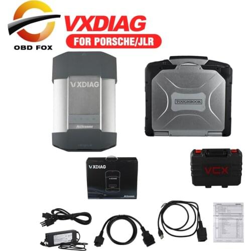 VXDIAG MULTI Diagnostic Tool For Porsche Tester 2 V15.6/for LAND ROVER JLR V139 With CF30 Laptop DHL free