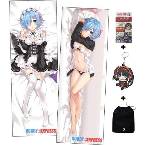 Hobby Express Dakimakura Japanese Hugging Body Pillow Cover Rem Re Zero ADP79088