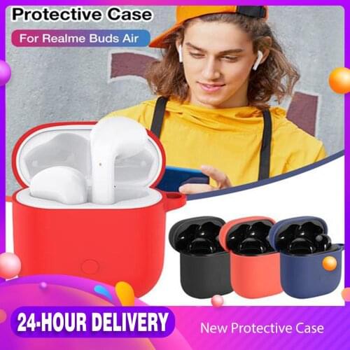 New Sports Earphone Protective Box Portable Bluetooth Headset Protection Case Waterproof for Ealme Buds Air Silicone Box