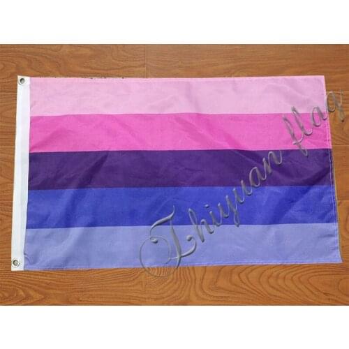 Custom 50x80cm LGBT hobby flag 3x5ft polyester Flag with pride banners flag
