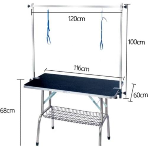 116*60*68cm Professional Pet Grooming Desk Dog Beauty Table Dog Accessories