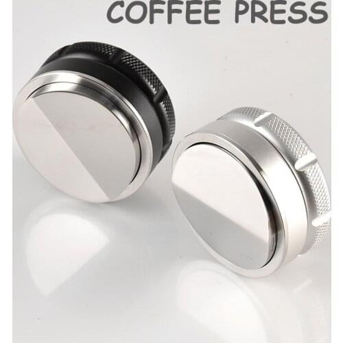 1pc 2 Colors Stainless Steel Coffee Powderer Adjustable Height One-word Powder Press Powder Hammer Espresso Machine Accessories