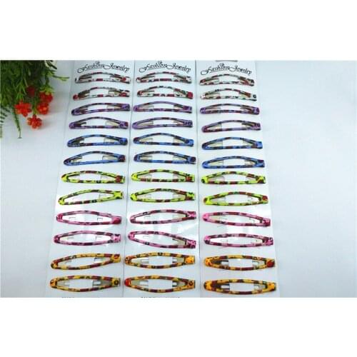 12pcs new popular lovely lady women Girl girls Painted hair clip hairpins Hair Clips FOR KIDS! !HC-74-1