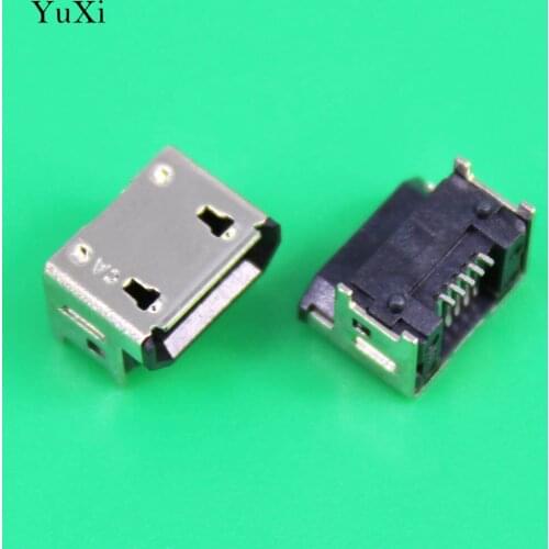 YuXi 5pin Micro USB Jack Port for Western-Digital External Hard Drive etc Data Connector