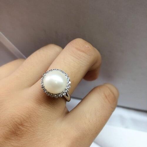 NEW ARRIVAL Ring Mountings Base Findings Adjustable Ring Jewelry Setting Parts Fittings for Pearl Agate Jade Crystal Coral Beads