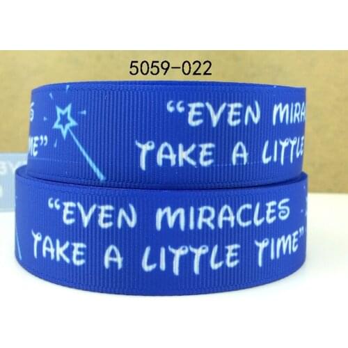 Free shipping 50 yard per size printed grosgrain ribbon 5059