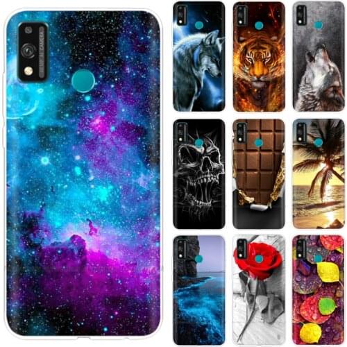 Honor 9X Lite Case Transparent Soft TPU Back Cover for Huawei Honor 9X Lite JSN-L21 Case 6.5'' Silicone Honor 9 X Lite Bumper