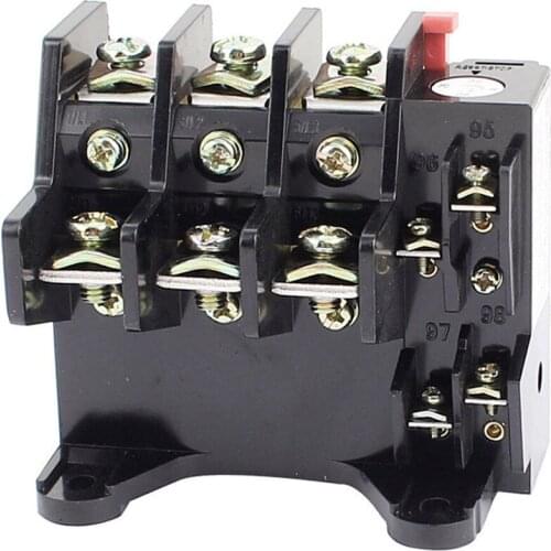 JR36-63 20-32A 28-45A 40-63A Adjustable 3-Pole 1NO 1NC Thermal Overload Relay