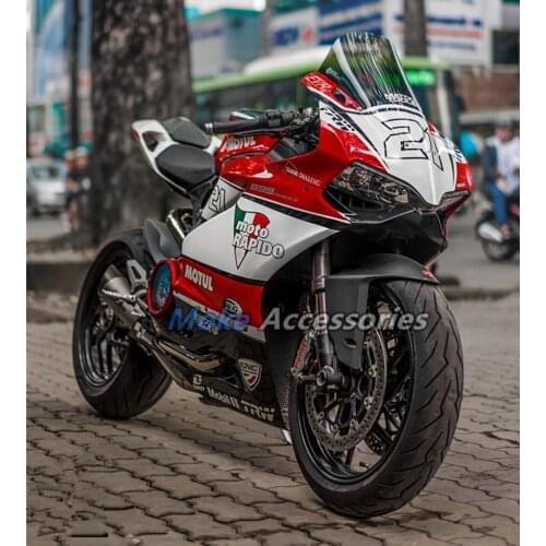 Motorcycle Fairings Kit Fit For Ducati 899 1199 2012-2014 Bodywork Set High Quality ABS Injection Red White Black