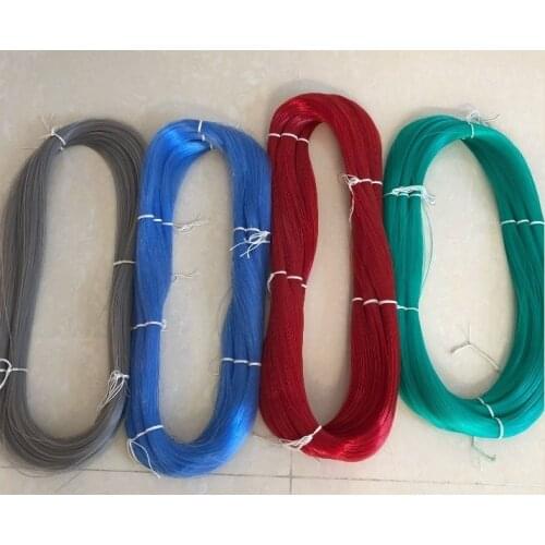 Colorful nylong line for Ocean boat fishing or as rope D1mm to 1mm5 strong 50kg