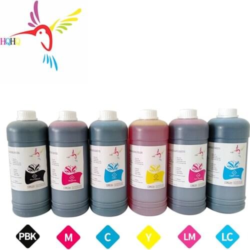 6 Pcs/Set 1000ml Dye Ink For Epson Stylus Color 9000 High Quality Water Based Compatible 9000 Printer