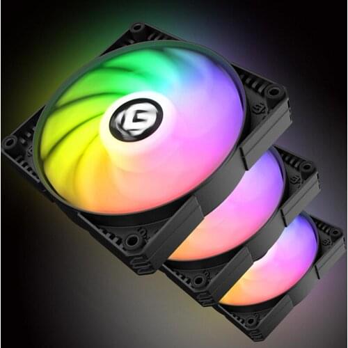 120mm/140mm 5V 3Pin ARGB DRGB PC Case Cooling Fan 4Pin PWM Chassis Heatsink Cooler for Desktop PC Water Cooling Accessories