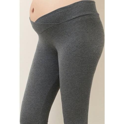 Autumn Maternity Leggings Women Low Waist Pregnancy Belly Pants For Pregnant Women Maternity Trousers Clothes Women Leggings