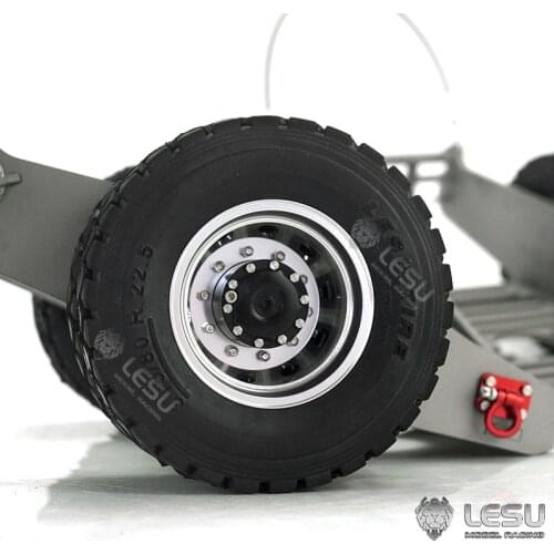 Metal Non-powered Wheel Hub W/ Bearing for 1/14 LESU RC Hydraulic Excavator Trailer Tracks Towing AT-C0016 DIY Model