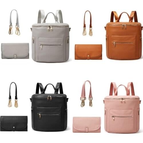 Multifunction Mother-baby Handbag Backpack Diaper Bags Fashion Travel Waterproof Nappy Maternity Bag Large Capacity