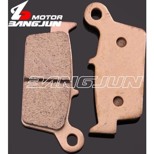 Motorcycle Rear Metal Brake Pads For SUZUKI DR125 2008-2012 RM125 RM250 1996-2012