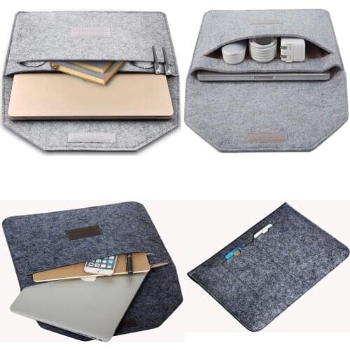 New Felt Cloth Laptop Bag Sleeve 11 12 13 13.3 14 15 15.4 15.6 16 inch for HuaWei MateBook Honor MagicBook Notebook BAG