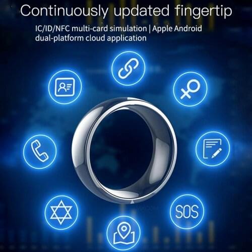 Novel New NFC Smart R4 Ring Technology Magic Finger Ring ID IC M1 Apply to Android ios Windows Mobile Phone Smart Wear Jewelry