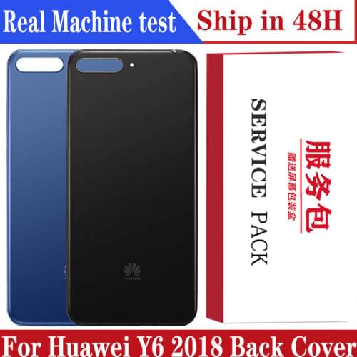 Original Back Housing for Huawei Y6 2018 Battery Back Cover Case Huawei Y6 2018 ATU L11 L21 L22 LX1 LX3 L31 L42 Back Housing