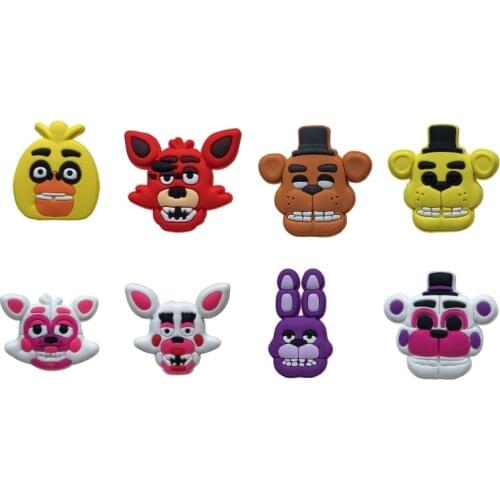 Single Sale 1pc PVC shoe charms shoe accessories shoe decoration for croc jibz Kids Party X-mas Gift