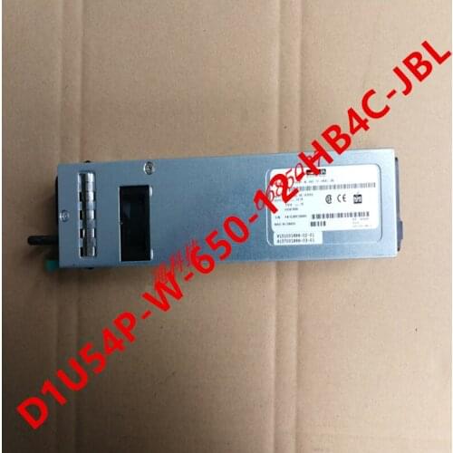Almost New PSU For Murata 650W Power Supply D1U54P-W-650-12-HB4C-JBL