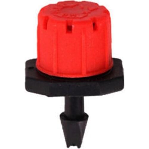 100pcs/set Sprinkler Garden Irrigation Adjustable Nozzle Micro Flow Dripper Drip Head Irrigation Sprinklers Water Dripper Head