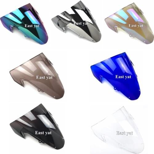 Motorcycle Double Bubble Windshield Windscreen For Suzuki GSXR 1000 2003 2004 K3 GSXR1000 03 04