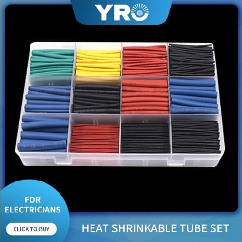 750Uds. Cable especial termorretráctil de butler para línea de conexión de manga de aislamiento retráctil para electricista