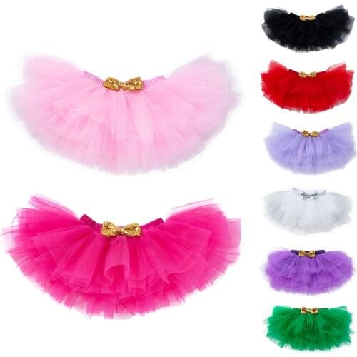 8 colors 3-24 Months Infant Toddler Baby Girl Lace Dress-Birthday Ruffle Tulle Skirt-Tutu-Party Kids Clothes-Gold Bow