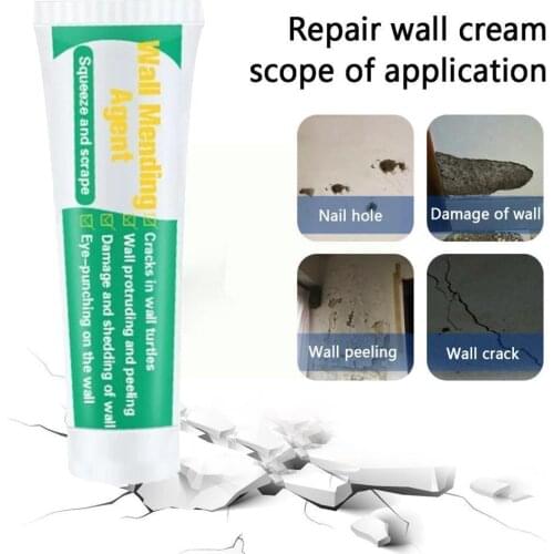 1pc 150g Effective Anti-mold Wall Repair Agent Wall Repair Patch Quick-drying Cream Repair Crack Repair