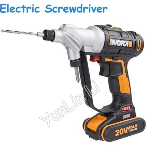 Electric Screwdriver Quickly Double-head Lithium Electric Drill Switch the Charging Screwdriver WX176