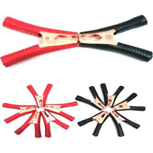 Electric alligator clip, hot-selling car battery alligator clip 2 with 100a clip, red, black, red, battery terminal test