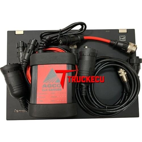 T420 laptop FOR AGCO DIAGNOSTIC TOOL FOR AGCO CANBUS FENDT FenDias FOR AGCO SISU Power WinEEM3/4 Service Tool