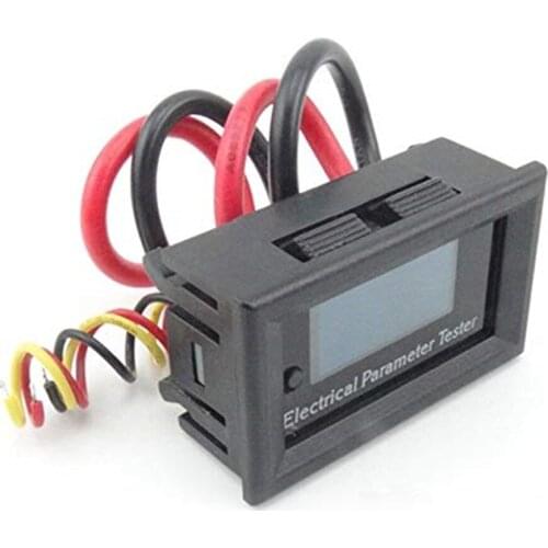 7in1 100v/20A OLED Multifunction Tester Voltage Current Time Temperature Capacity Voltmeter Ammeter Electrical Meter