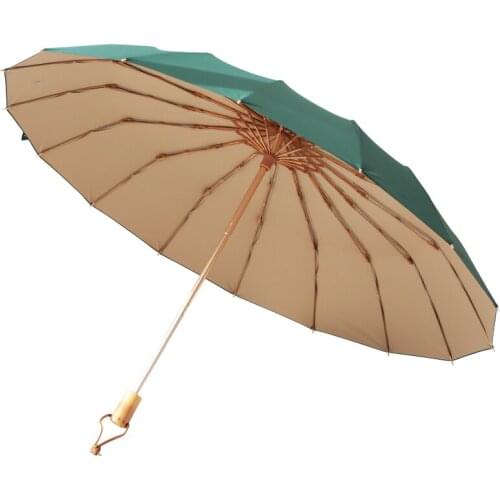 Women fashion umbrella Folding business uv protection windproof outdoor umbrella guarda chuva Household Merchandises BD50UU