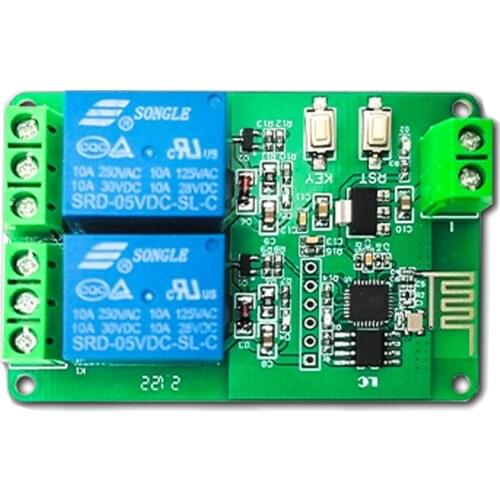 DC 5V 1/2 Channel WIFI Relay Module Based ESP8266 Chip Control Wireless Wifi Relay Board For Smart Home APP Control