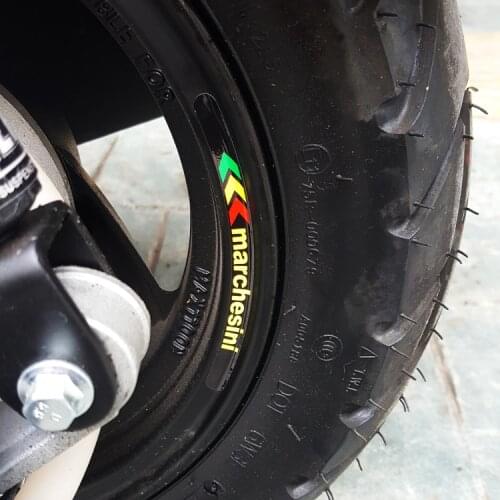 1set Car Stickers Motorcycle 10-12inch 17inchTyre Wheel Tire Stripe Italia Decals