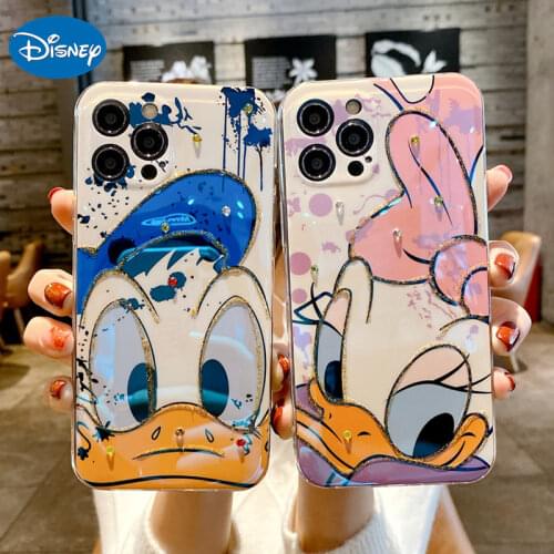 DISNEY 2021 NEW Case for iPhone 12 12Pro Max Cute Phone Case for iPhone 11 Pro X XS MAX XR 7 8 Plus SE Protector Cases