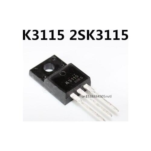 Original 10pcs/ K3115 2SK3115 TO-220F 600V 6A
