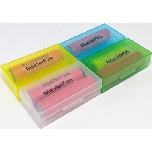 Plastic Battery Holder Storage Case Box For 18650 CR123A 16340 Batteries Storage Box Cover Holder