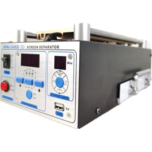 LCD Separator Phone Glass Split Screen Repair Separator YIHUA 946D-III LCD Screen Remover With Heating Plate Curing Lights