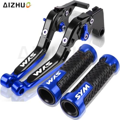 Motorcycle Brake Clutch Levers Adjustable 7/8''22mm Handle Bar Hand Grips Handlebar FOR SYM MAXSYM 400i MAX400 MAX 400 ALLYEARE