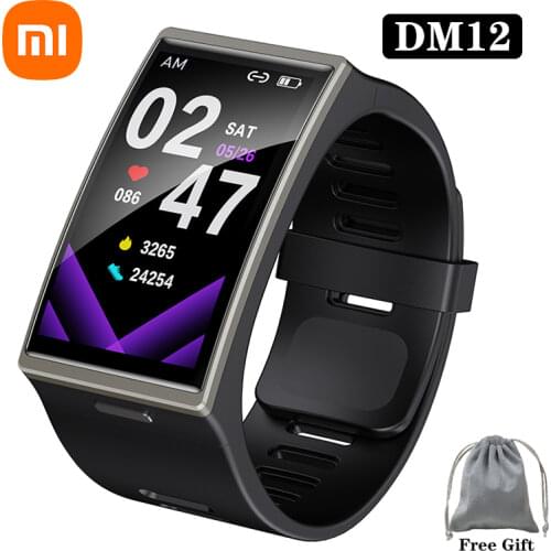 Xiaomi Smart Sport Watch Men IP68 Waterproof 1.9 Inch Sport Heart Rate Blood Pressure Call Reminder Push Message For Android IOS